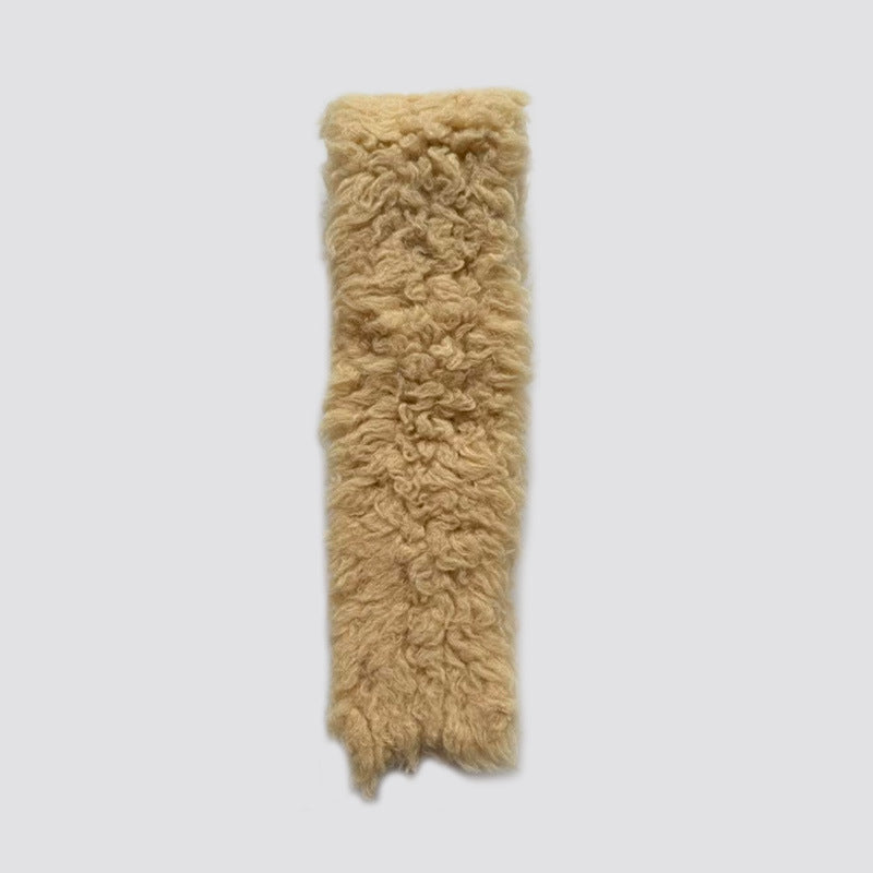 Andryka Women’s Wool Knitted Scarf – Medium Long, 67 x 4 in