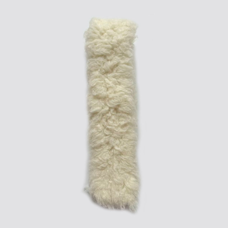 Andryka Women’s Wool Knitted Scarf – Medium Long, 67 x 4 in